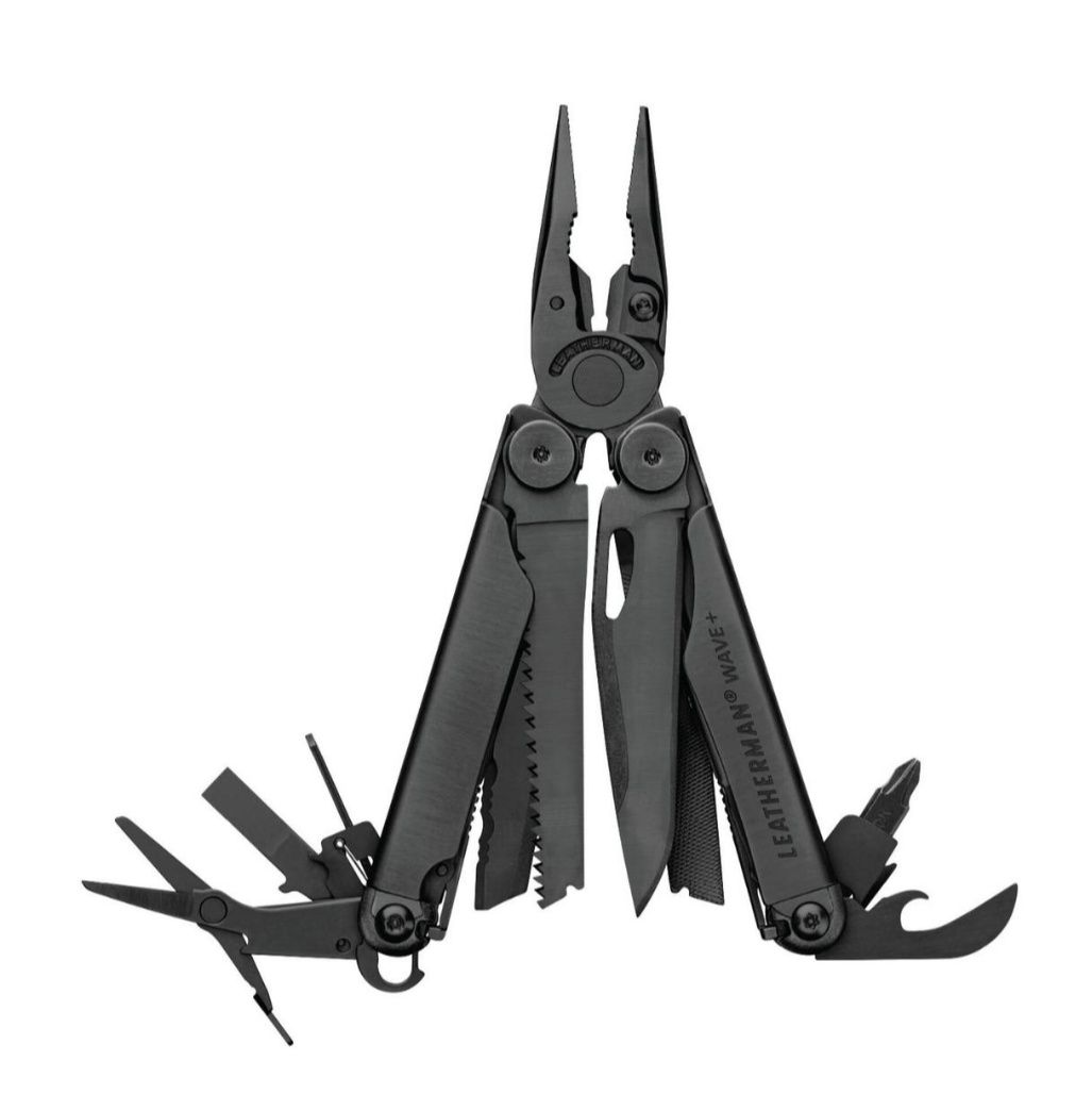 Мультитул Leatherman Wave Plus Multitool Black, новый + подарок GERBER