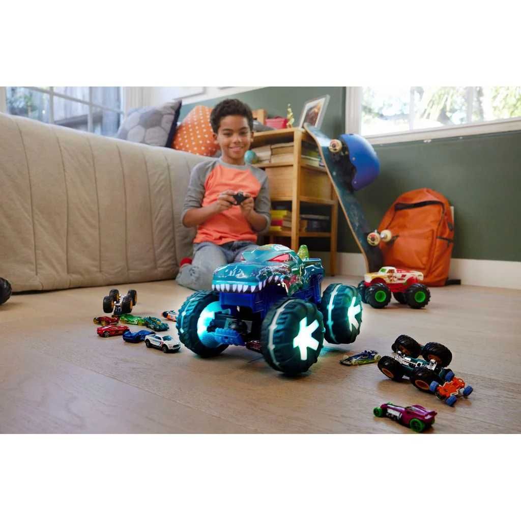Хот Вілс Монстр Трак Мега Рекс машинка на керуванні Hot Wheels HWW53