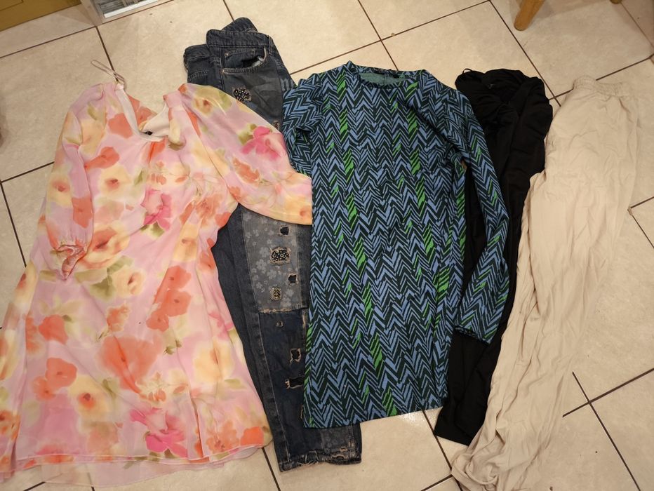 Duży zestaw ubrań damskich Zara Stradivarius 36 s