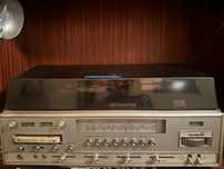 Gira discos, leitor de cassetes e rádio TAPSON com 2 Coluna TAPSON