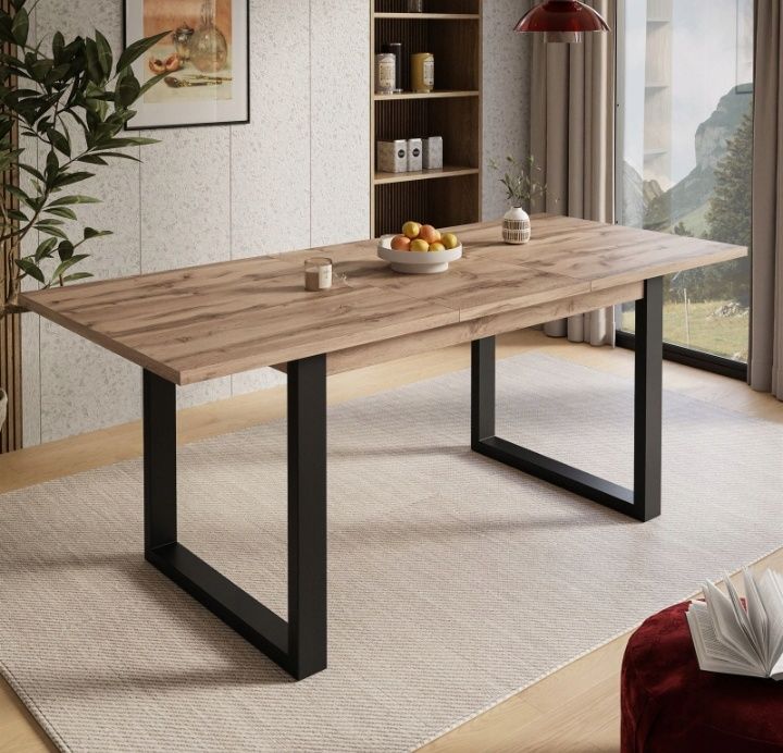 Stół loft 150/198x85 wotan, artisan stirling