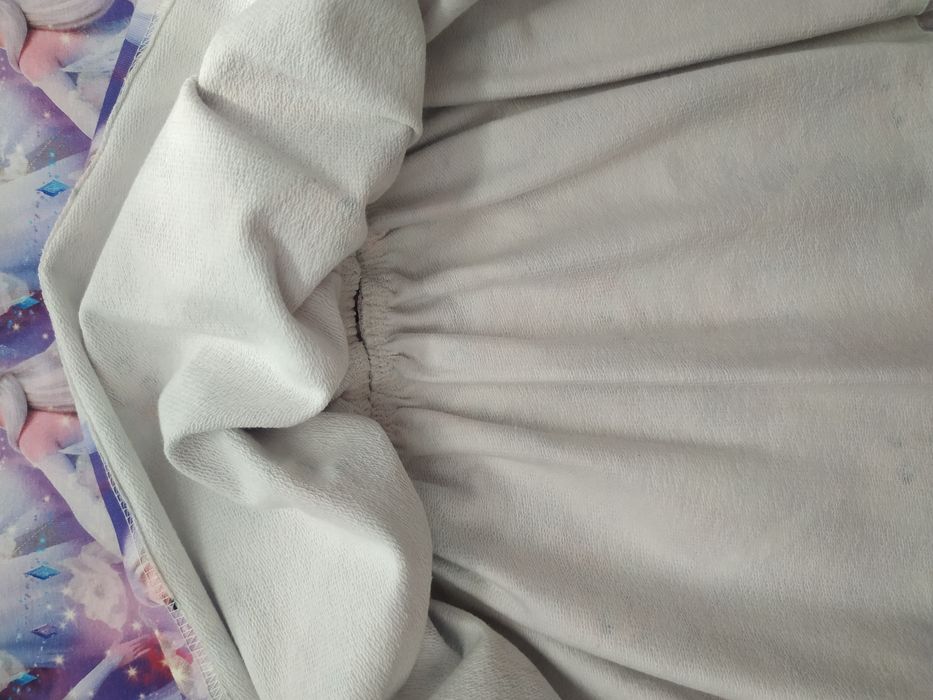 Nowa sukienka na długi rękaw/fiolet/Elsa/Kraina Lodu/handmade/r.92/98