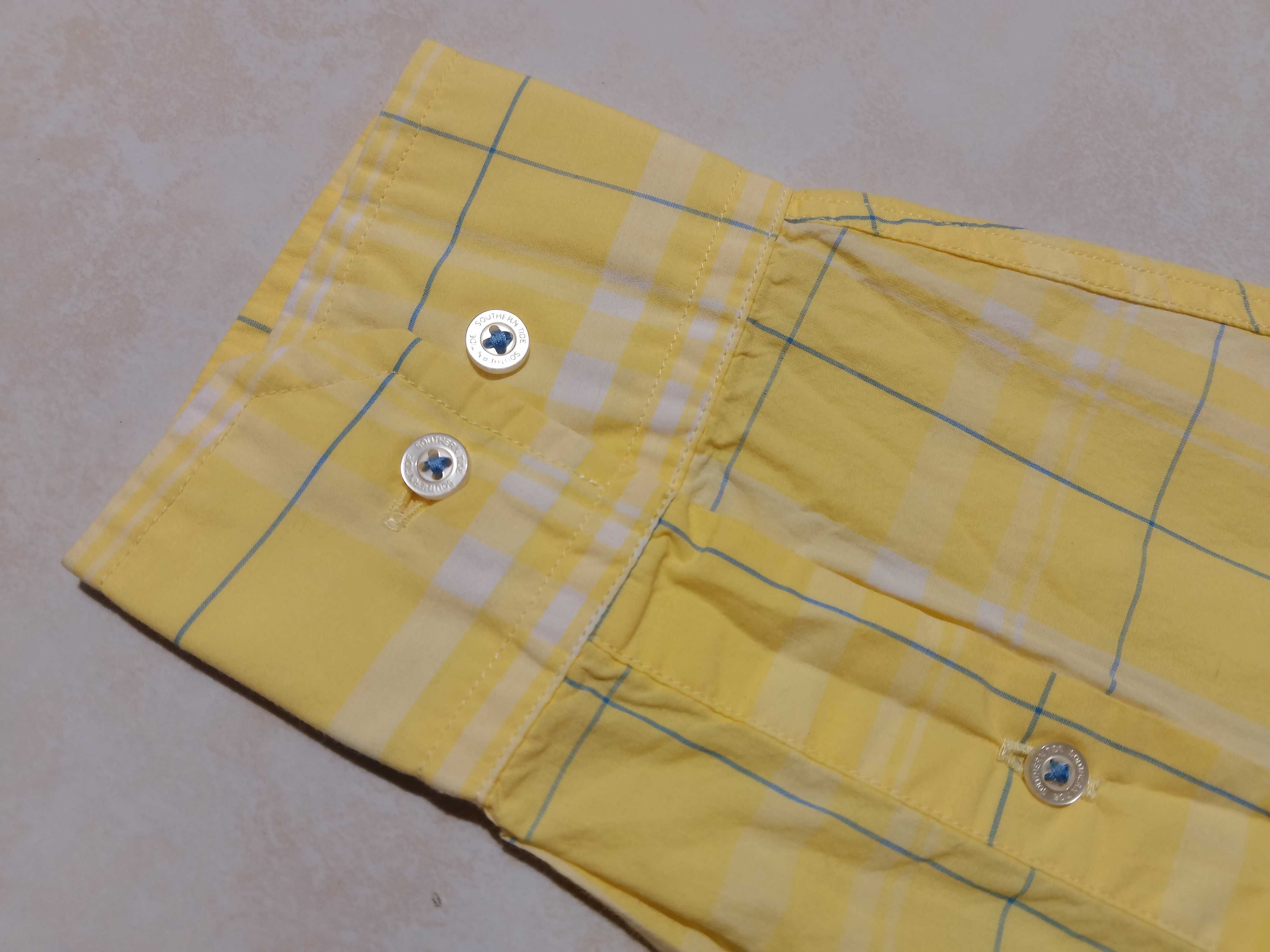 SOUTHERN TIDE USA - NOWA! z LOGO Koszula Męska rozmiar L