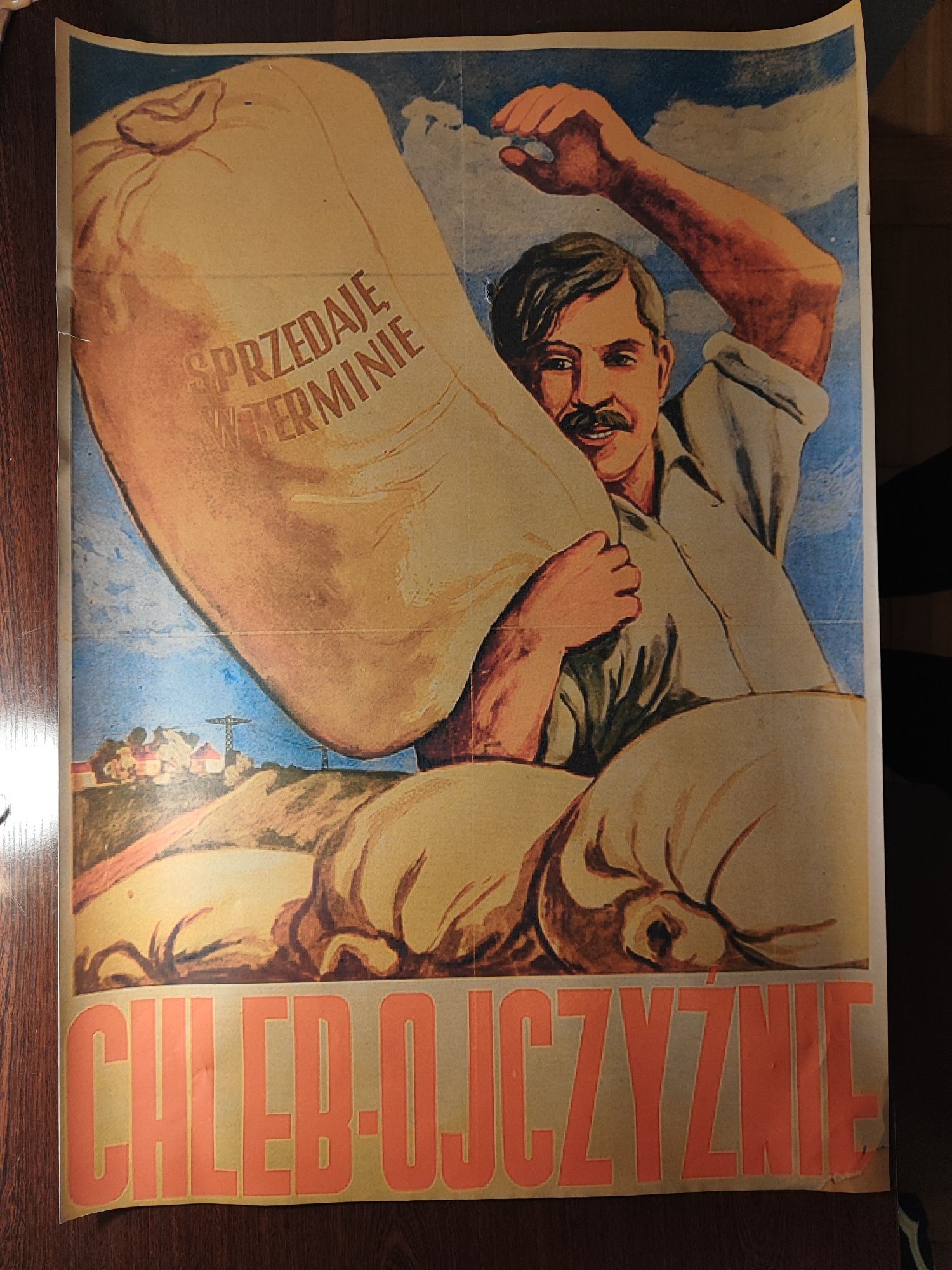 8 sztuk Plakaty w stylu retro PRL 50*70