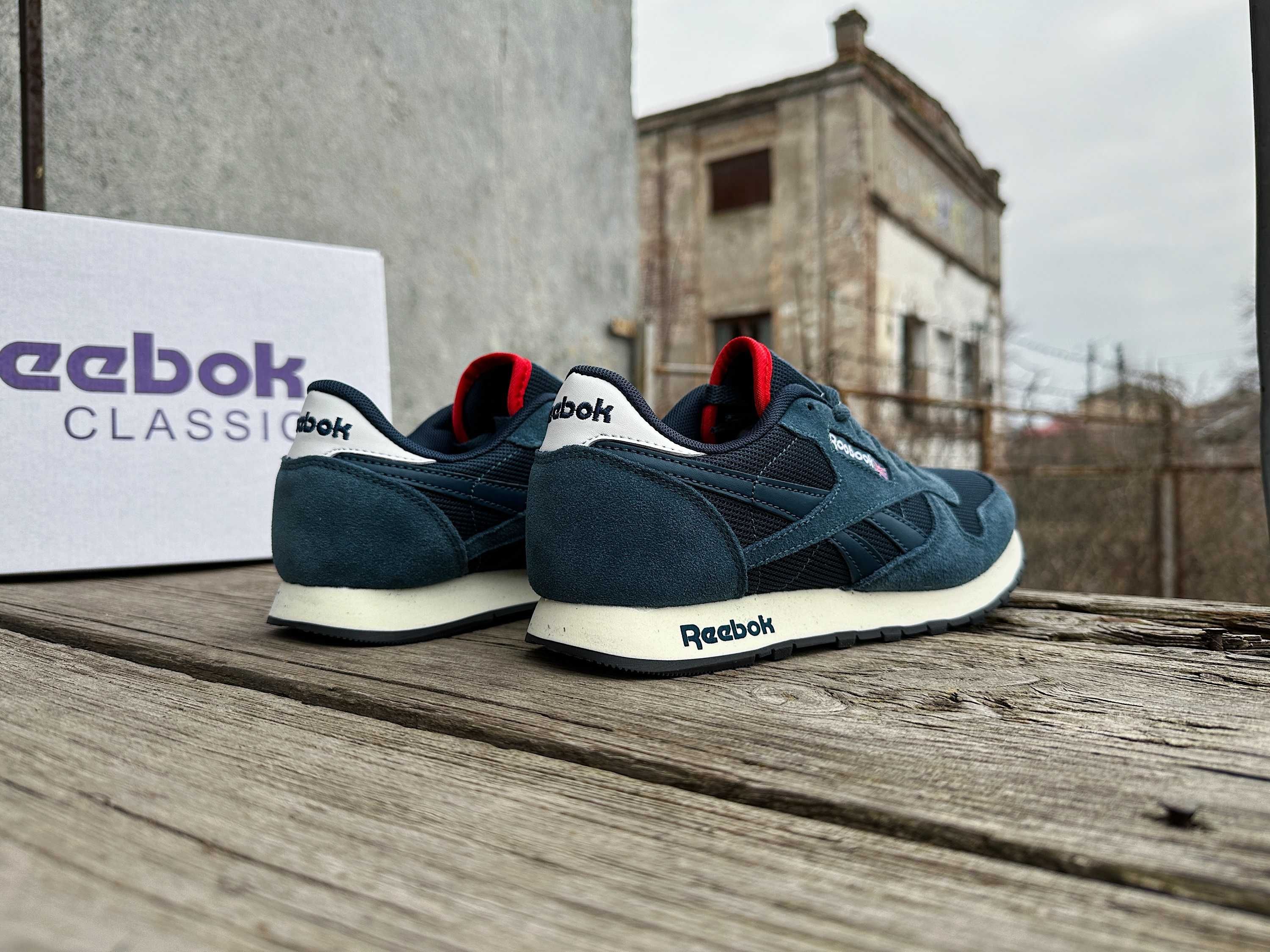 Мужские кроссовки Reebok Classic (2 цвета) размер 41-46 ТОП качество!