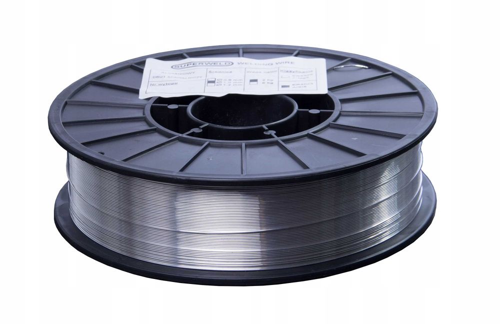 Drut spawalniczy MIG AlSi5 1,0mm 2kg ER4043 SUPERWELD Magnum