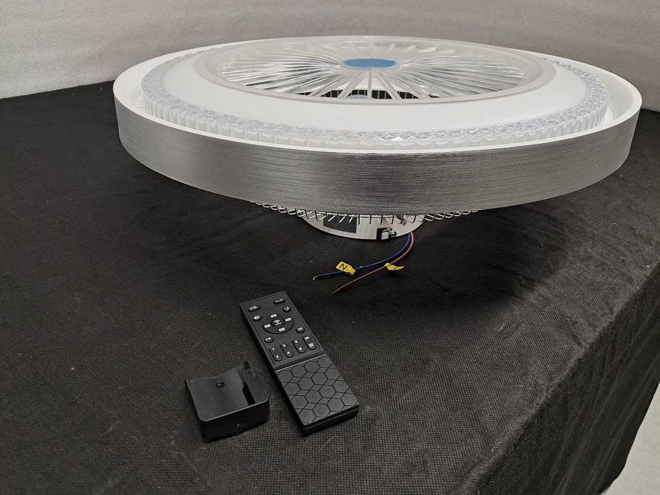 Wiatrak Led Lampa przysufitowa 50 cm 3000 - 6500 kelwina + pilot