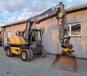 VOLVO EW 140 Oryginał ROTOTILT ENGCON Koparka Kołowa