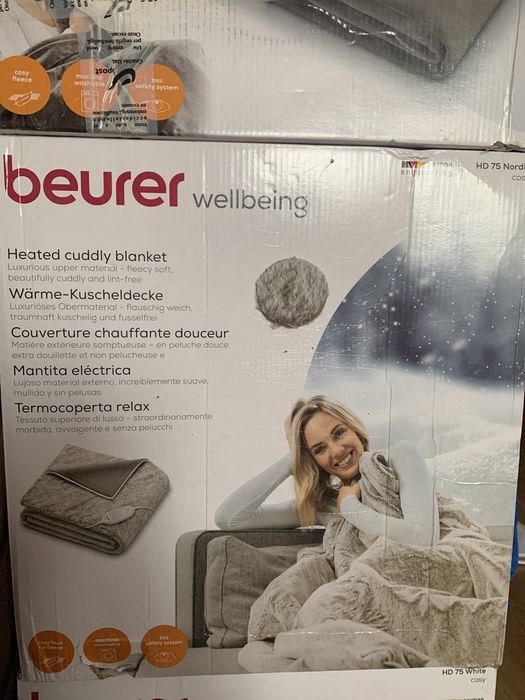 Електроковдра Beurer HD 75 Nordic, White