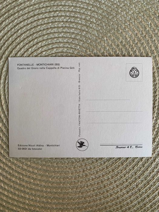 Postais religiosos e de Natal antigos vintage dos anos 70 / 80