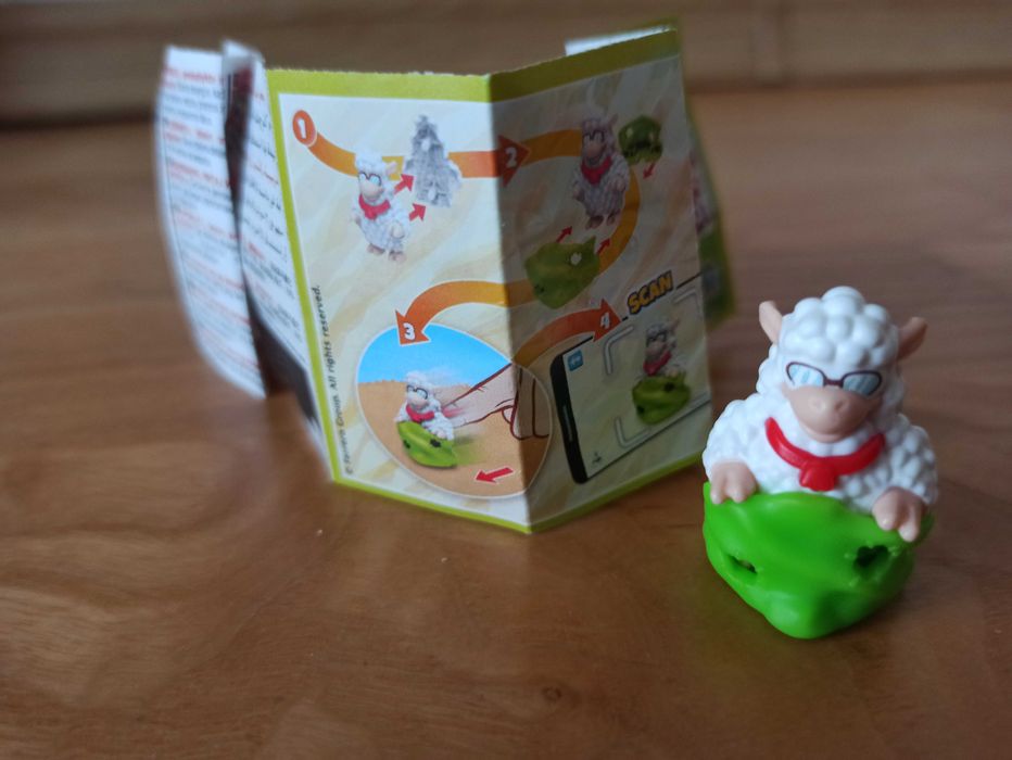 5 figurek z Kinder w tym Lisek Rabuś z 1998 roku