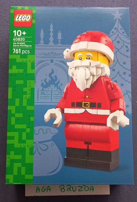 LEGO 40820 - Powiększona minifigurka Świętego Mikołaja