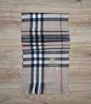 Szalik Burberry 100% kaszmir beżowy nowy