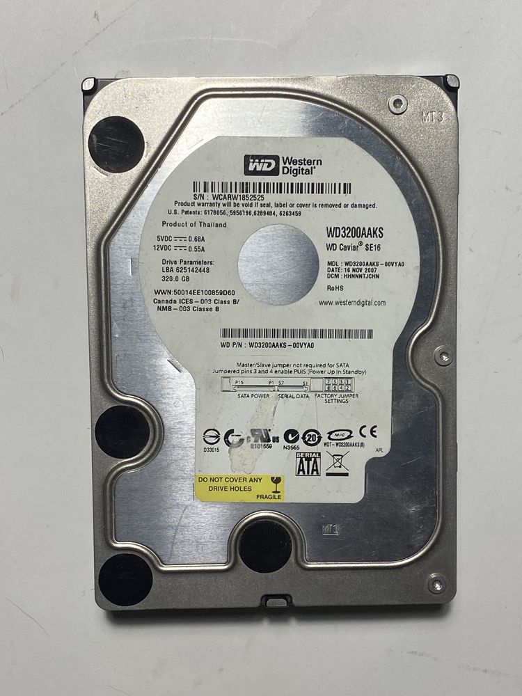 Жесткий диск HDD 2.5 3.5 жорсткий диск