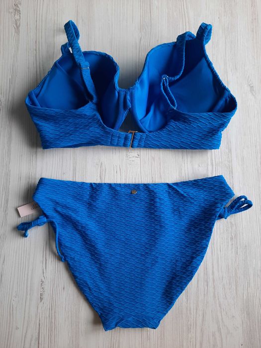 Синий купальник Victoria's secret оригинал L 85Е 85Д 90Е 90Д чашка Д Е