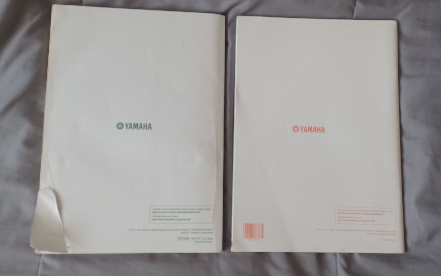 Manuais Piano Yamaha