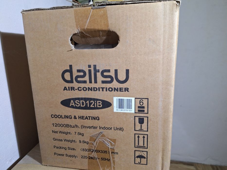 Klimatyzator Split z funkcją grzania DAITSU