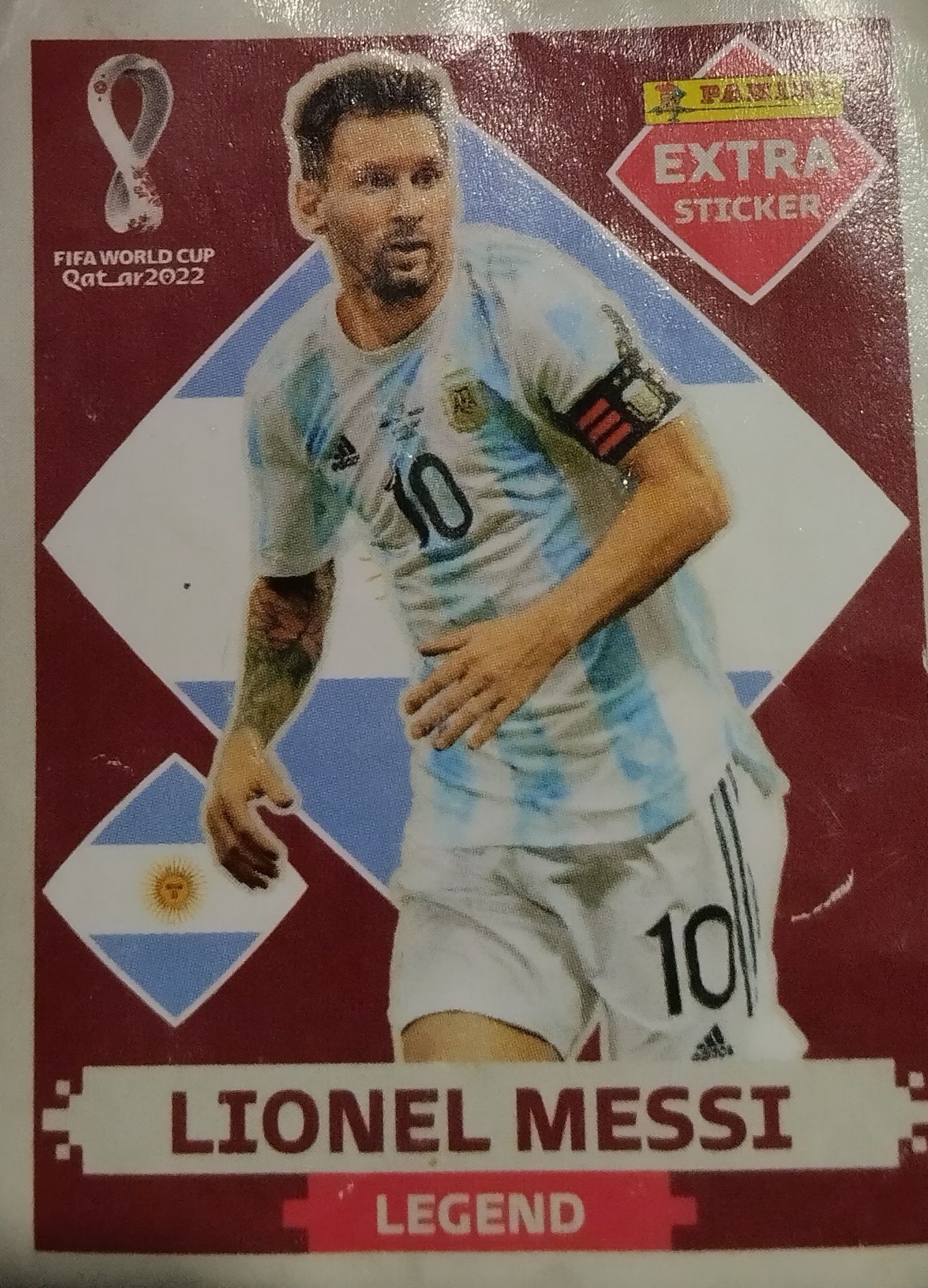 Cromo Messi QATAR