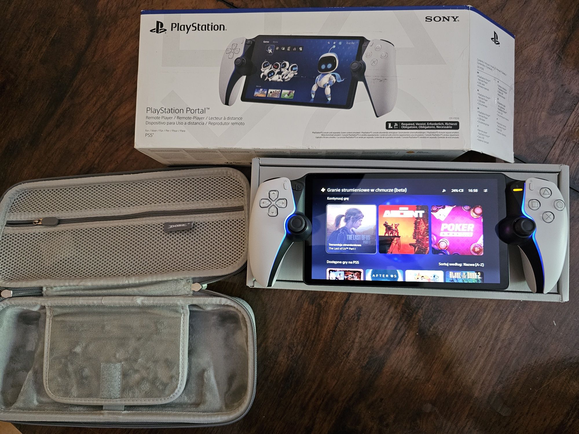 Playstation Portal plus futerał