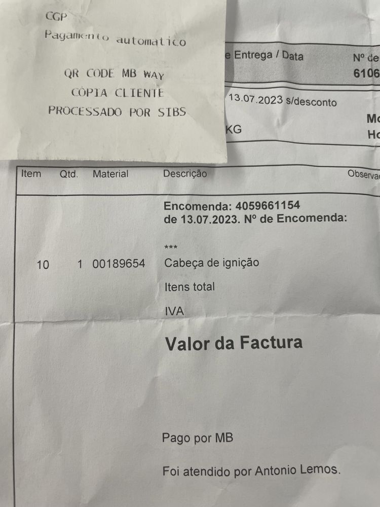 Cabeça de ignição para fogão bosch