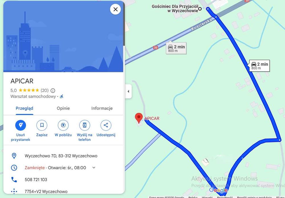 Mechanik pojazdowa. Serwis klimatyzacji. Serwis opon