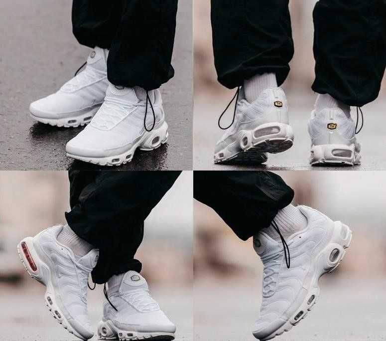 Мужские кроссовки Nike Air Max Plus Tn White 40-45 найк аир Хит Весны