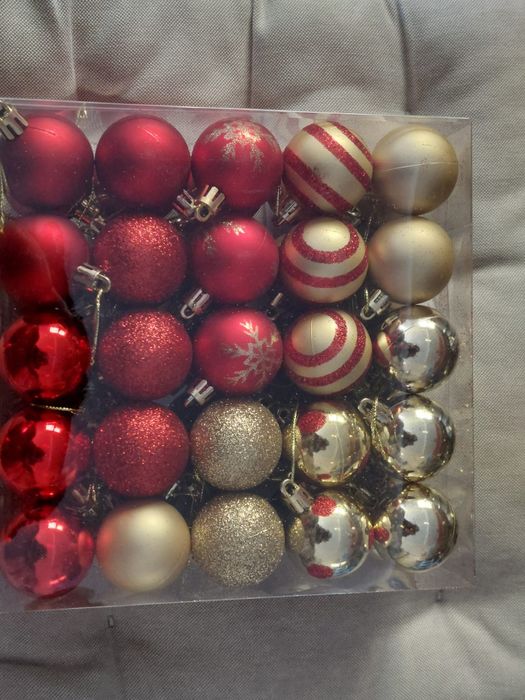 Conjunto de 50 bolas de Natal