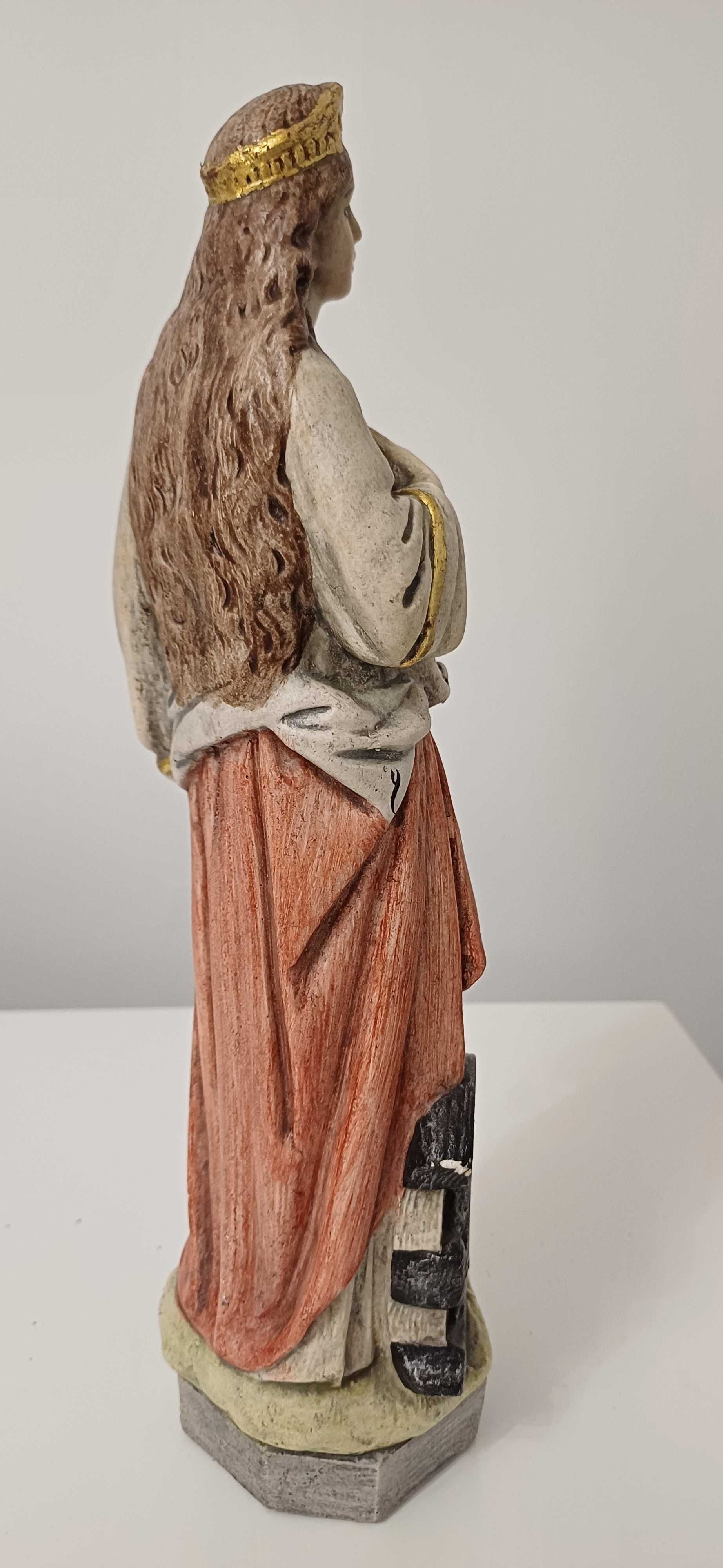 Stara figura Święta Katarzyna Aleksandryjska