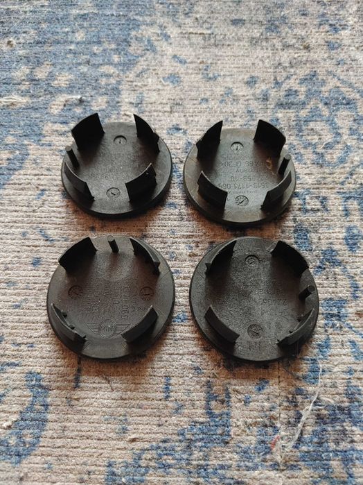 Dekielki alufelgi Rover 61mm x 51mm oryginał MINI 54mm x 44mm komplet