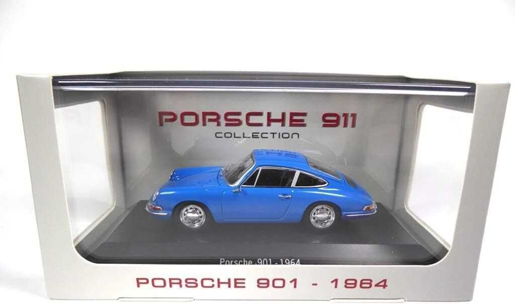 PORSCHE 901 (1965) Niebieski Blue ATLAS 1:43