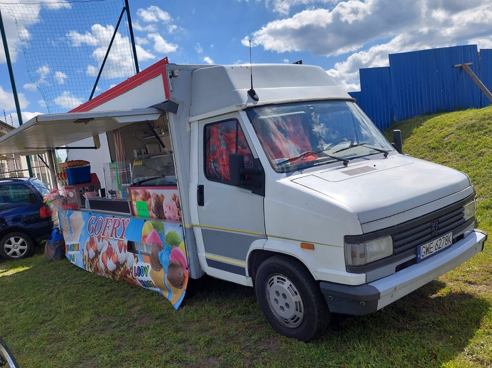 Foodtruck Gofry Lody Sorbet