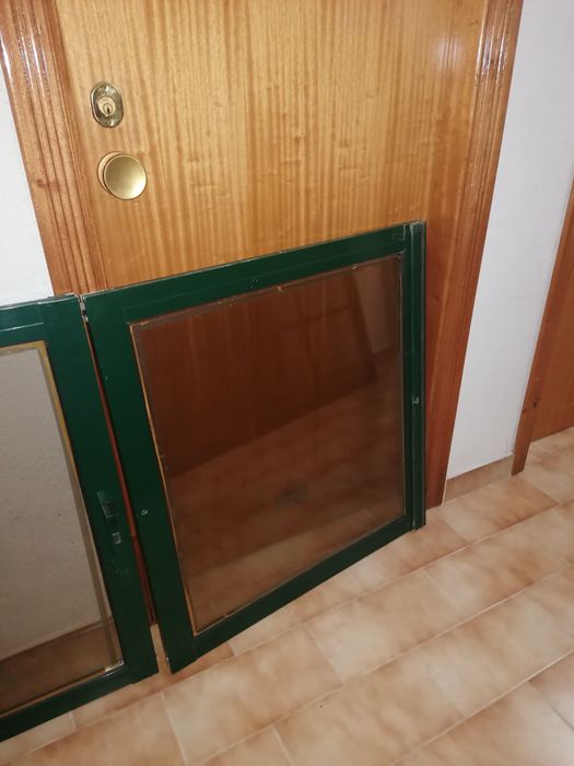 Janelas alumínio Vidro Duplo - Verde