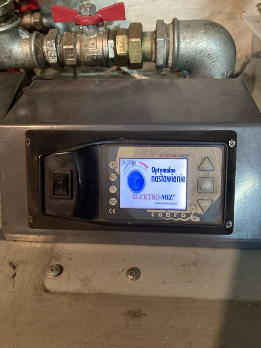 Sterownik pieca cobra z podajnikiem na ekogroszek