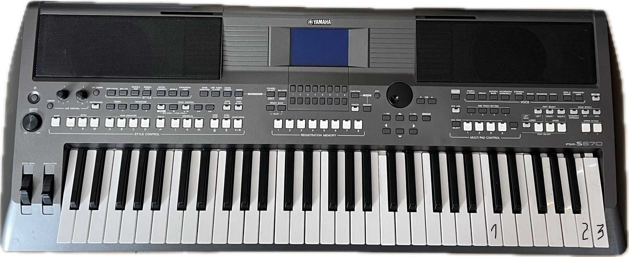 Keyboard Yamaha PSR-S670