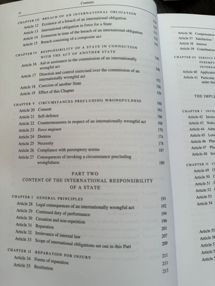 The International Law Commission‘s Articles on State Responsibility