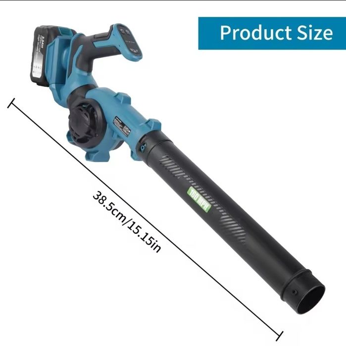 Super Soprador de folhas com 2 baterias Promoção