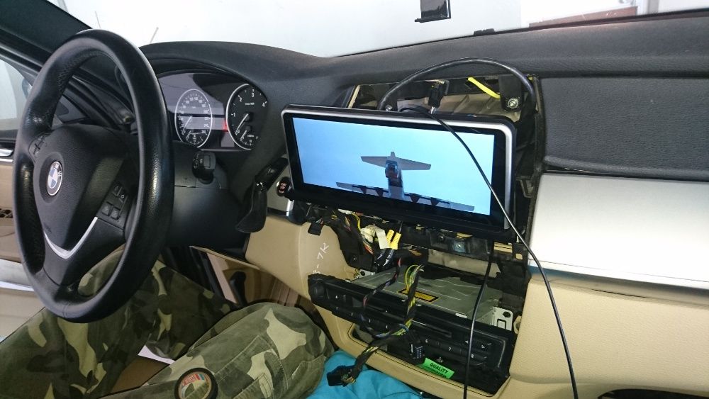 Auto-rádio 10.25"  12.3" android 14 BMW X5 E70 X6 E71 E72