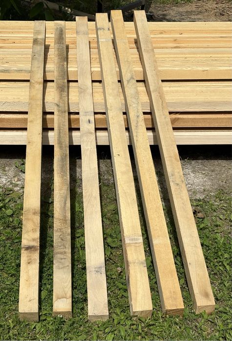 Słupki dębowe do malin