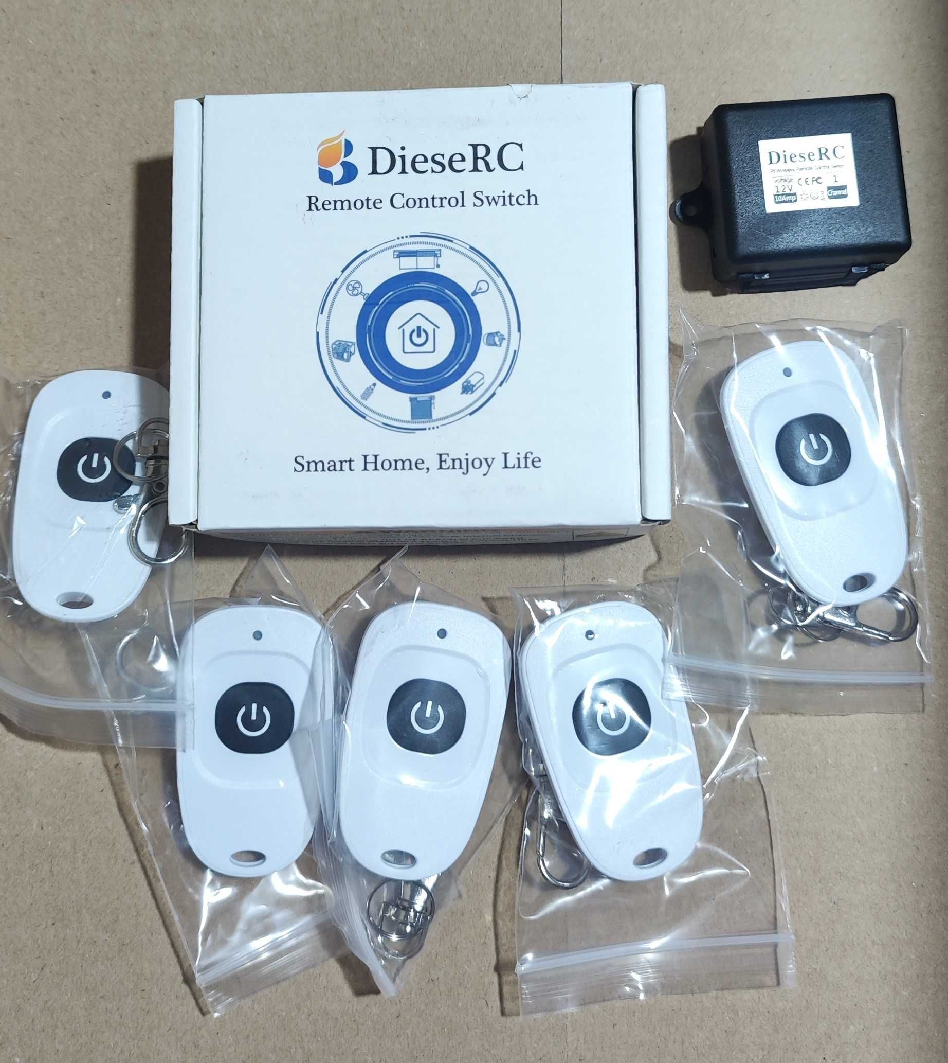 Zestaw Przekaźnika Bezprzewodowego DieseRC Remote Control Swi