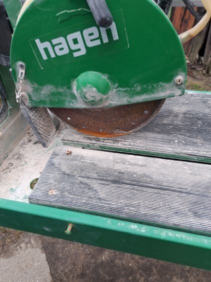 Maszyna do cięcia płytek wodna Hagen