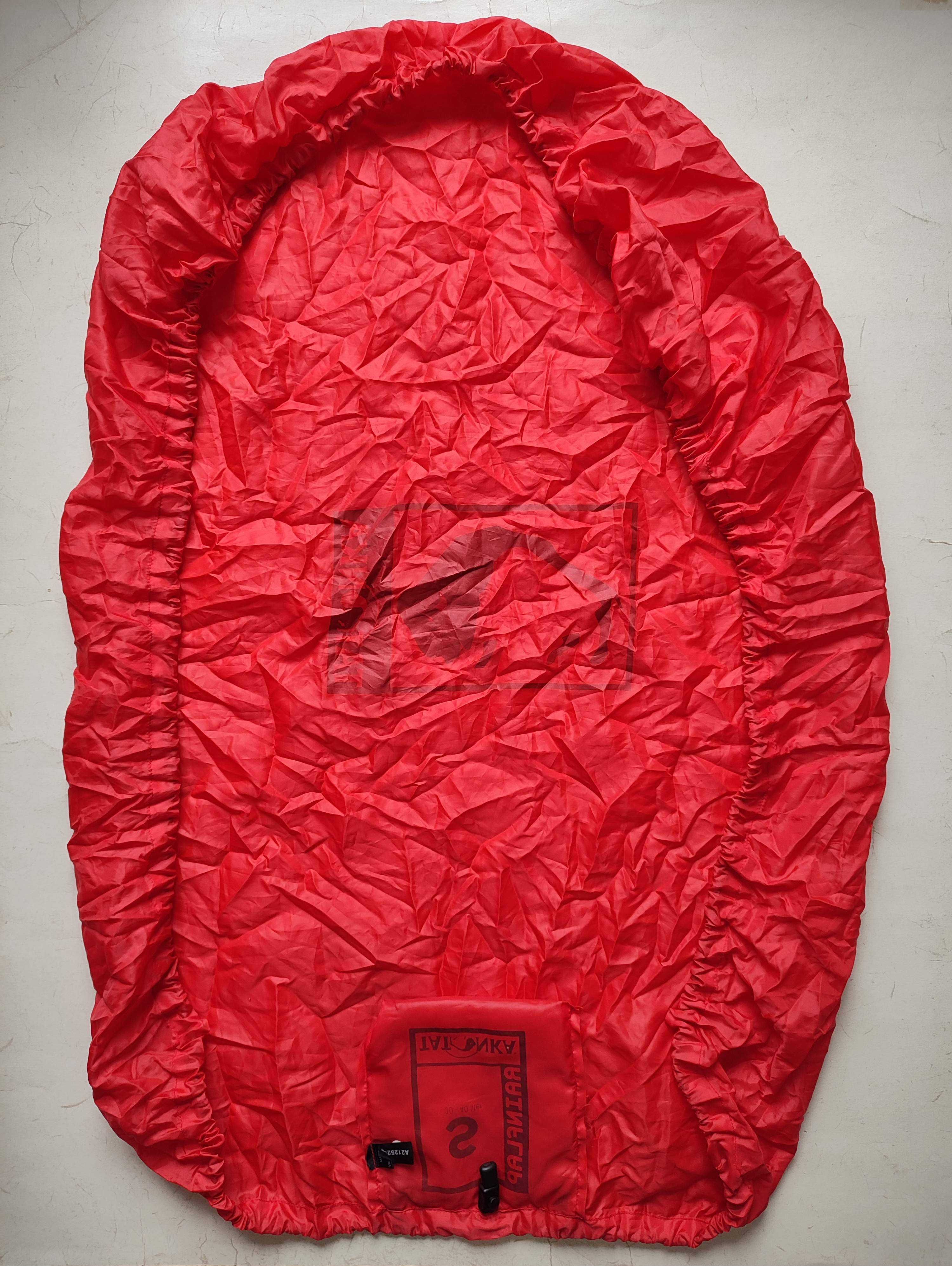 Чохол дощовик Raincover TATONKA Rainflap S 30-40L red на рюкзак