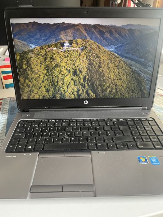 HP Laptop I5 Windows 10 + Monitor Benq + Impressora Epson SX600FW