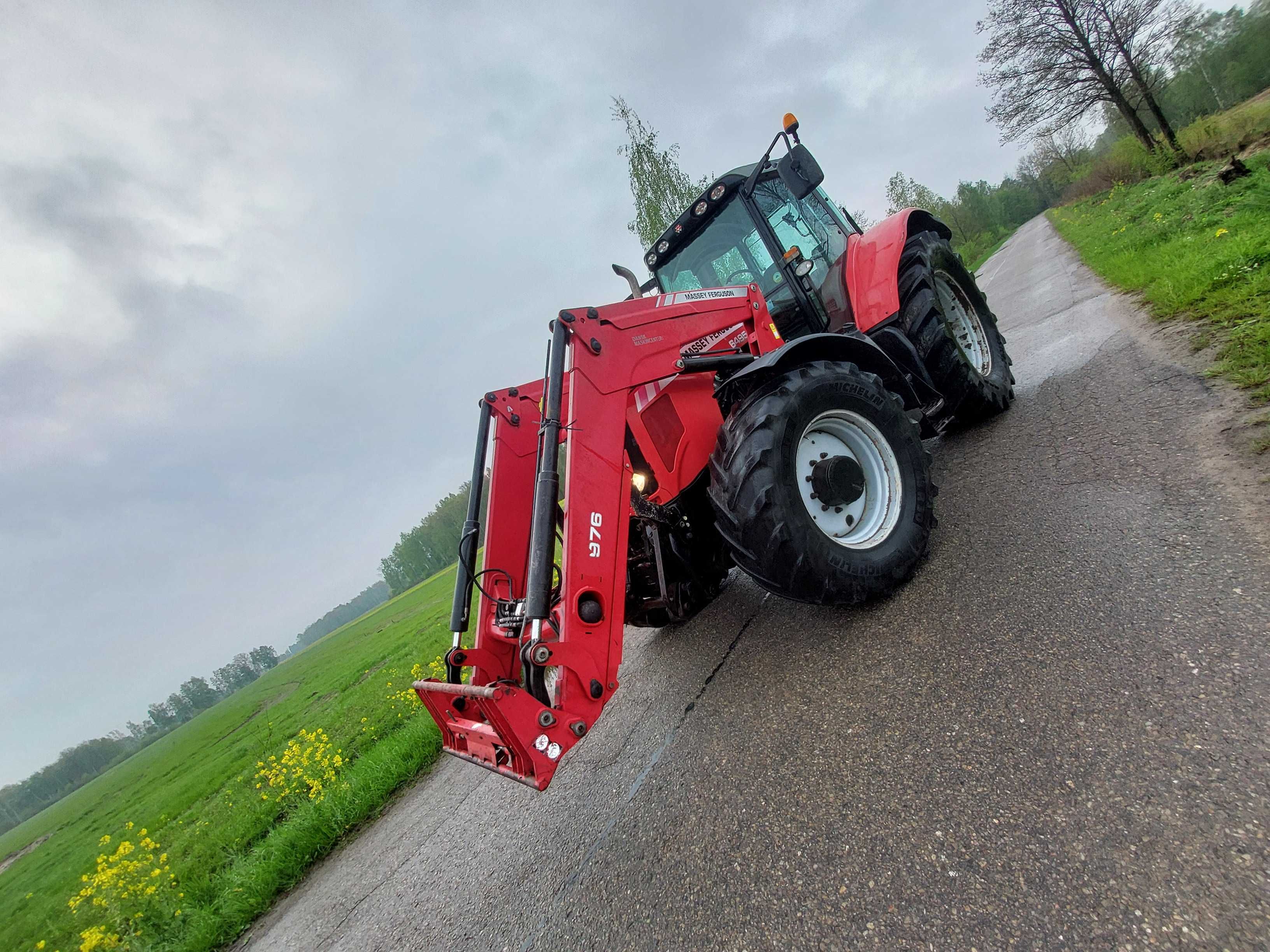 Massey Ferguson 6495 z Ładowaczem Czołowym/sprowadzony/Promocja