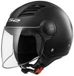 Capacete LS2 de cor preta