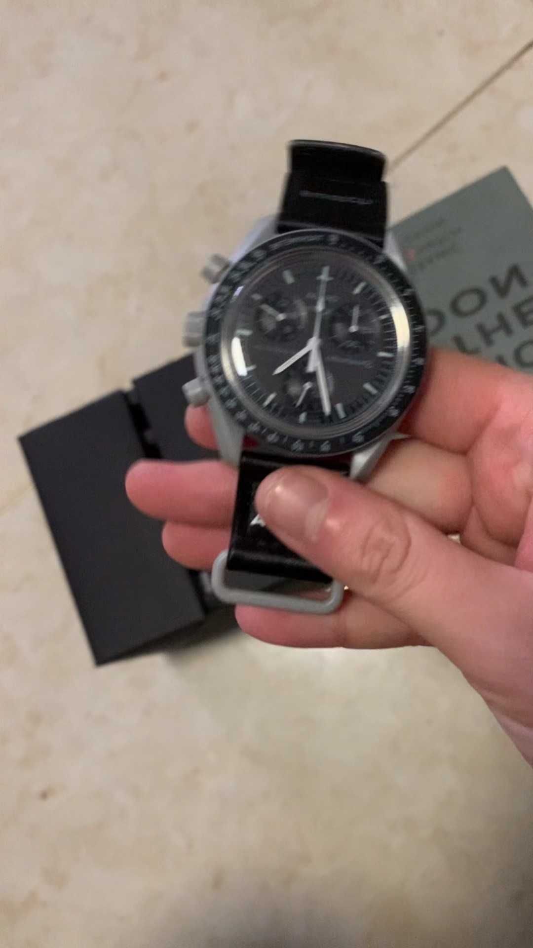 Omega x Swatch Księżyc SO33M100 - dobry stan