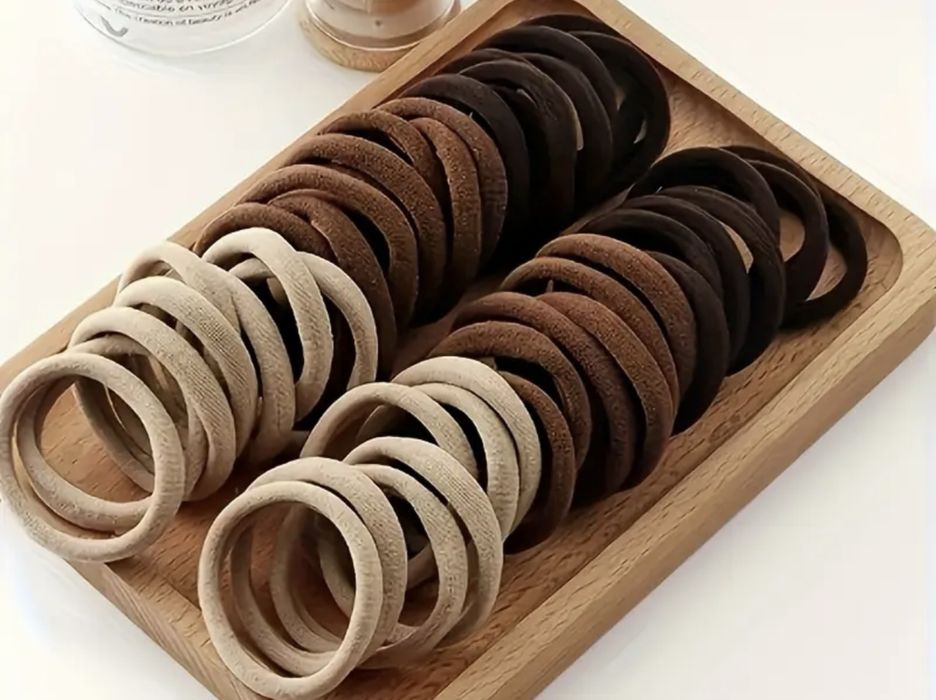 Набір із 50 резинок для волосся