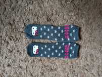 Cieplutkie skarpety Hello Kitty dł. stopy BEZ naciągania 18 cm