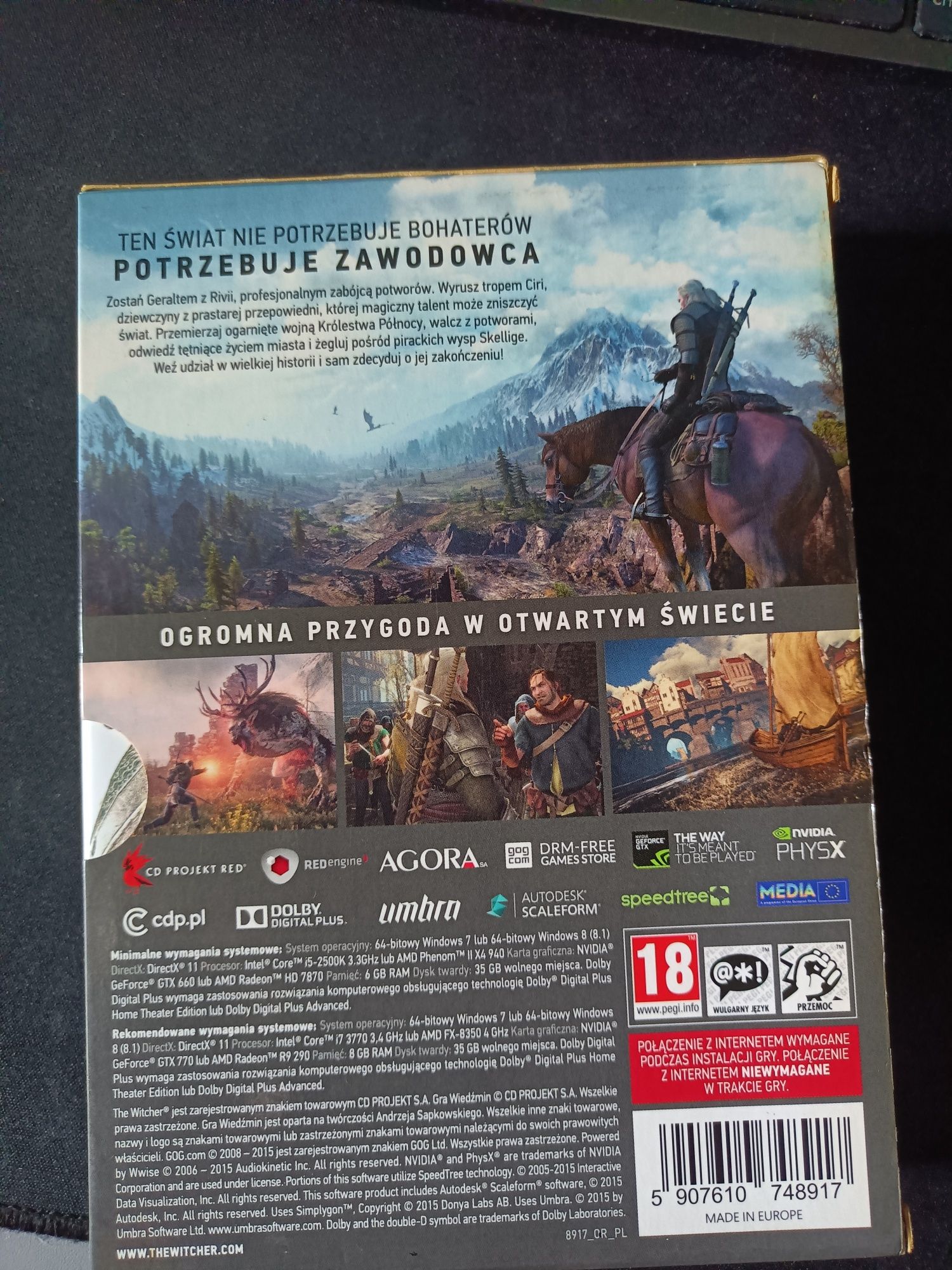 Wiedźmin 3 - Dziki Gon, gra PC