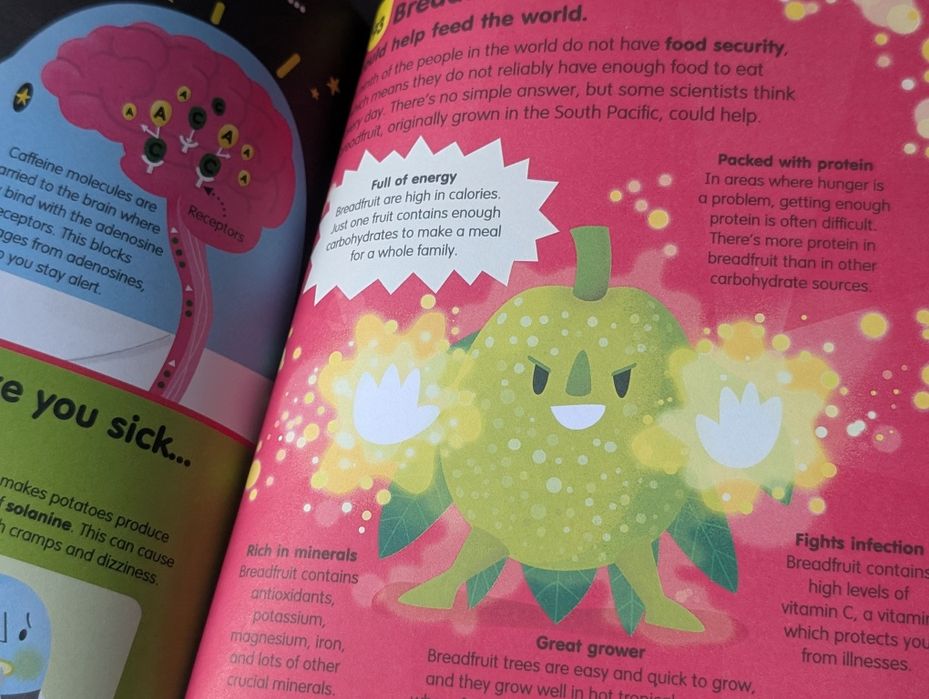 Дитячу енциклопедія «100 Things to Know About Food» 100 фактів про їжу