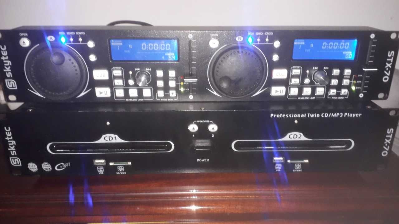 decks cds duplo pionnear skytec